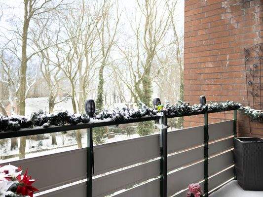 Balkon in Südwestausrichtung