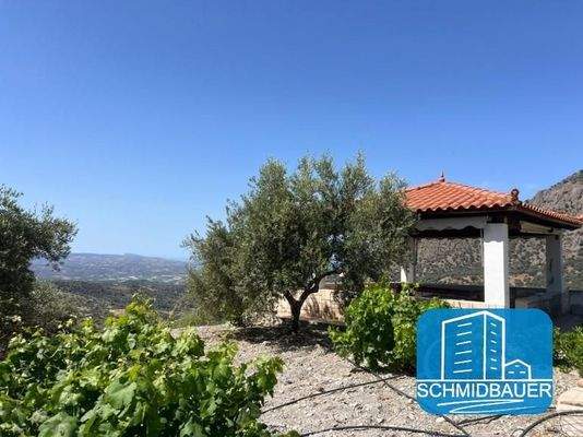 Südkreta: Haus mit spektakulärer Aussicht und großem Garten in Grigoria zu verkaufen