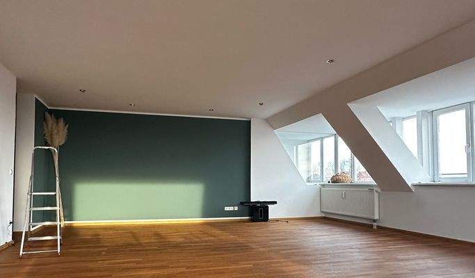 Wohnzimmer vor Einzug