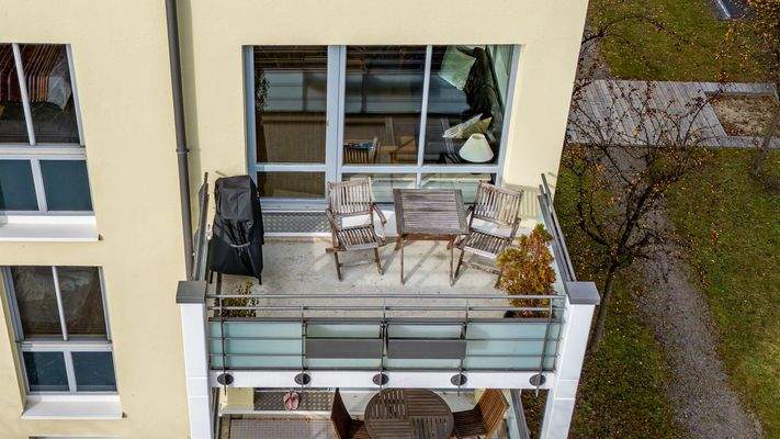 Balkon - Drohnenbild