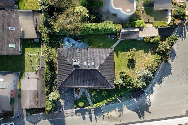 Draufsicht der Immobilie