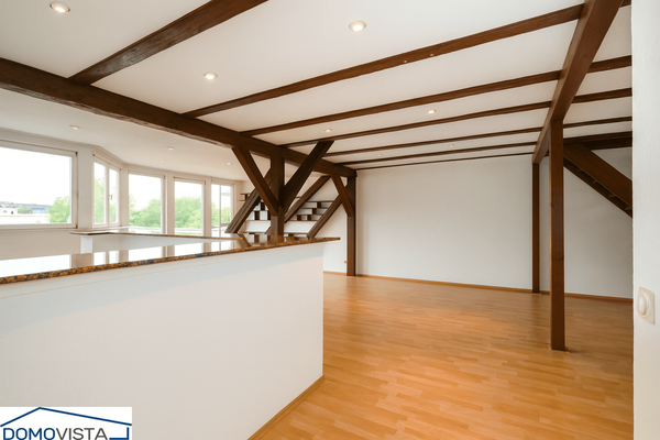 offener Wohn- & Küchenbereich