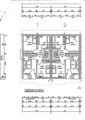 Grundriss Obergeschoss