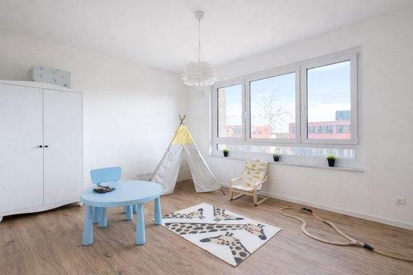 Kinderzimmer mit Tipi-Zelt