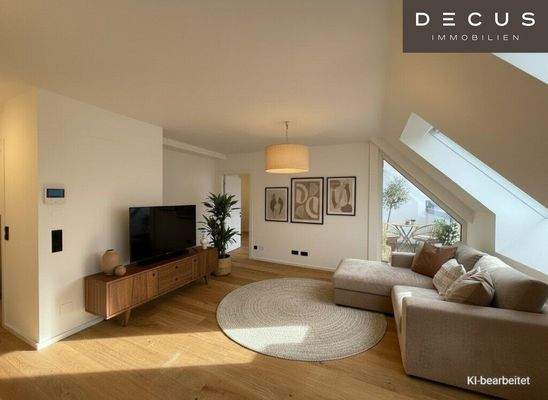 Wohnzimmer - KI bearbeitet