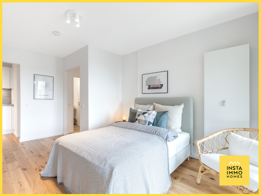 Helles Apartement mit Einbauküche und Duschbad