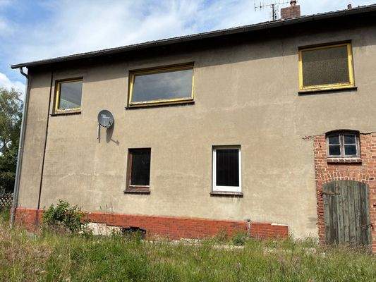 Gartenseite des Hauses