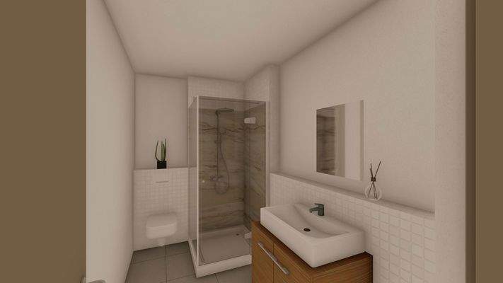 Wohnung 5 und 7 Badezimmer 