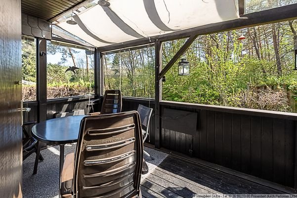 Blick von der Veranda