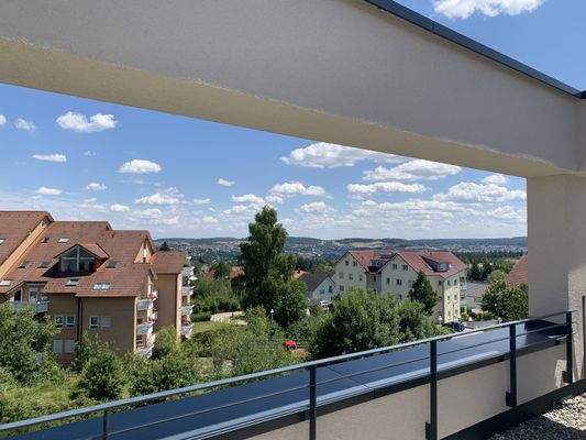 Blick von Dachterrasse