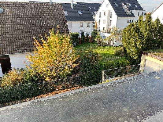 Blick von der Dachterrasse