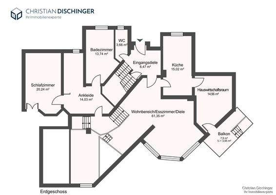 Grundriss Erdgeschoss