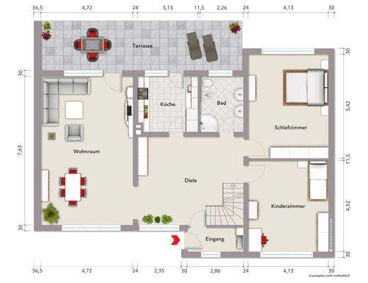 Grundriss Erdgeschoss