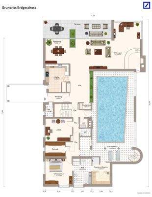 Grundriss Erdgeschoss