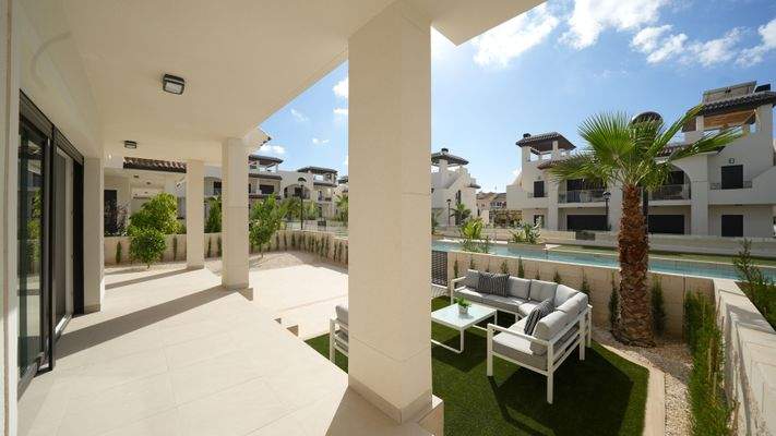 Überdachte Terrasse