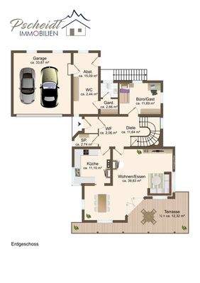 Grundriss Erdgeschoss