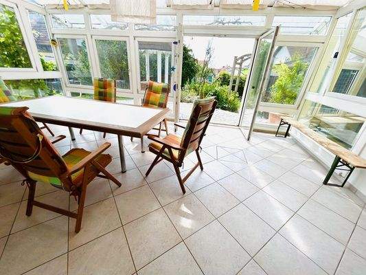 Im Erdgeschoss - Ihr Wintergarten gen Terrase