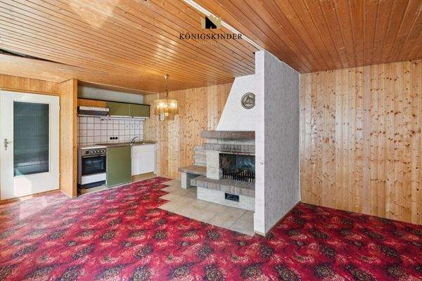 Wohnen-Schlafen-Kochen im Anbau