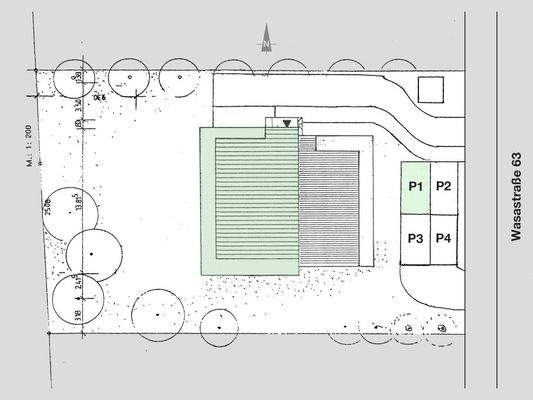 PKW Außen-Stellplatz P1