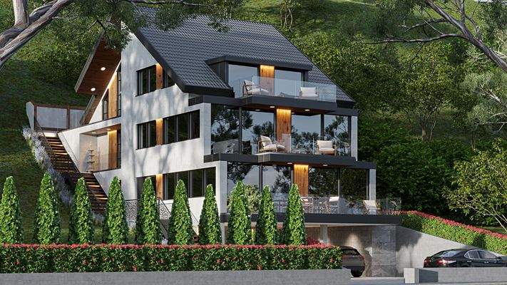 Genehmigtes 3-Familienhaus