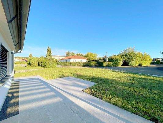 Ausblick von der Terrasse