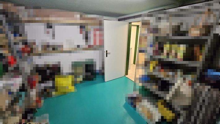 Lagerraum im Kellergeschoss