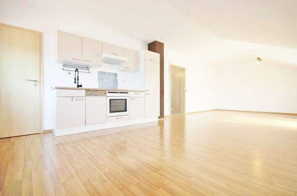 Wohn-/Koch-/Essbereich - Wohnung - Nr. 4 - Neubau  (DG)