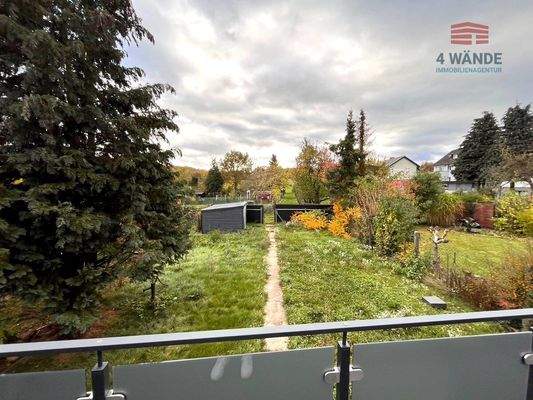 Gartenansicht Hinterhaus