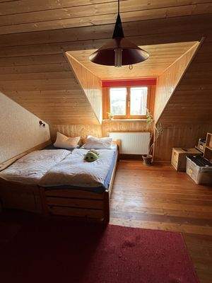 Zimmer Dachgeschoss mit Ausblick
