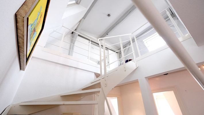 Maisonette-Wgh. - Galerie/Treppe