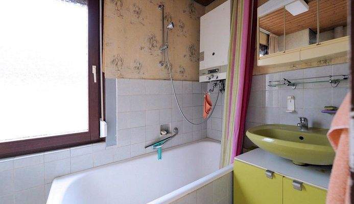 Kompaktes Badezimmer