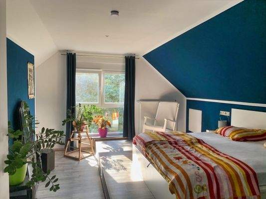 Schlafzimmer mit Ankleide