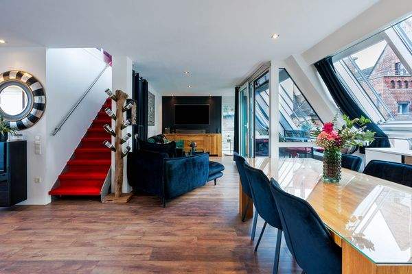 Offener Wohn-Essbereich