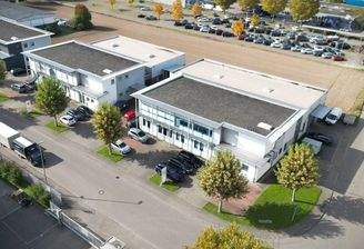 Luftperspektive auf Haus 4 und Haus 4/1