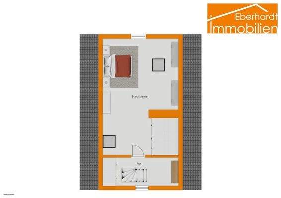 Grundriss Spitzboden