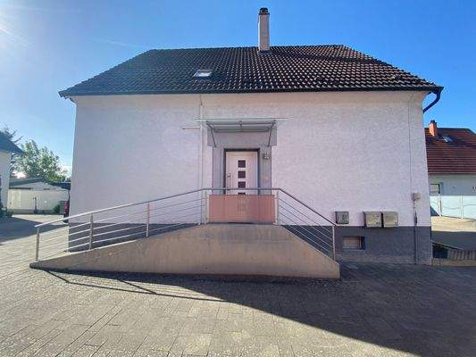 Ansicht Seite Eingang