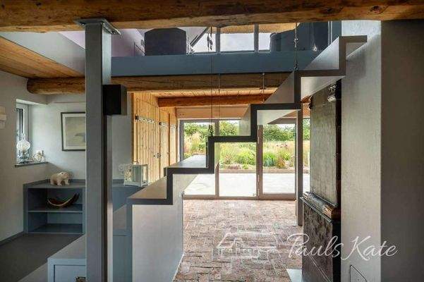 Architektonisch besonders: Schwebende Treppe