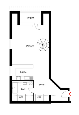 Grundriss 3. Obergeschoss