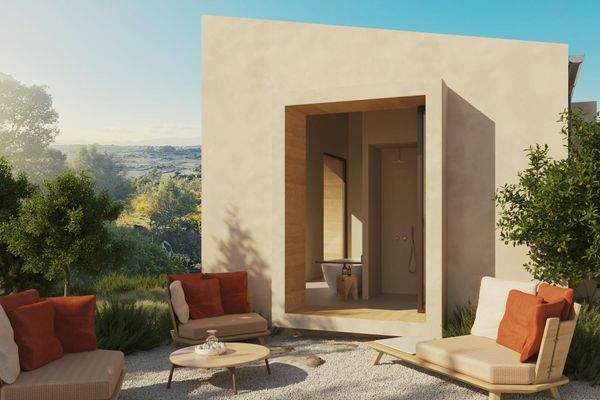 Chill Out Bereich vom Badezimmer