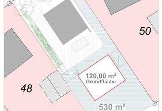 A-01.1.2 Lageplan 2 EFH Baufläche ohne Masstab_Pag
