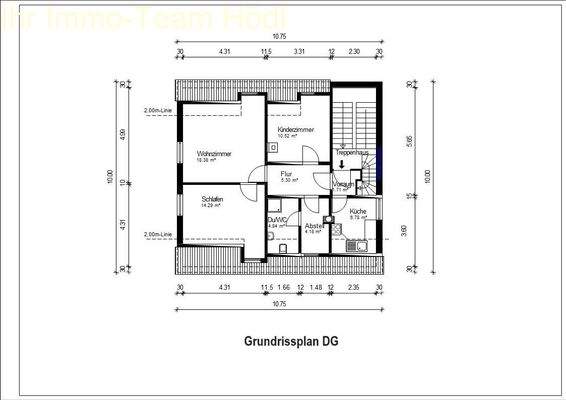 Optimal geschnittene 3-Zimmer-Wohnung mit durchdachter Raumaufteilung
