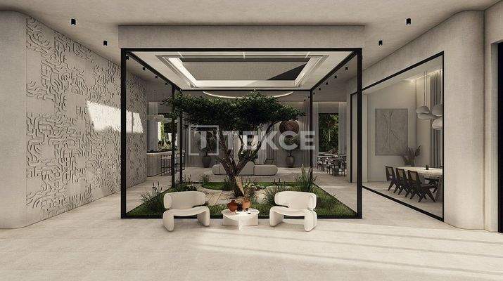 Apartments Close to the Sea in a Gated Complex in Çeşme