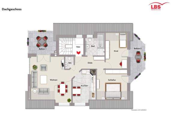 Grundriss Dachgeschoss