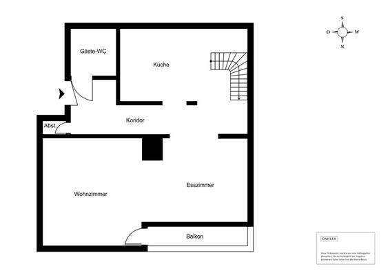 Grundriss Große Wohnung 4.OG