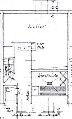 Grundriss Keller