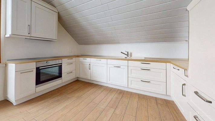 Küche Dachgeschoss - Defurnished