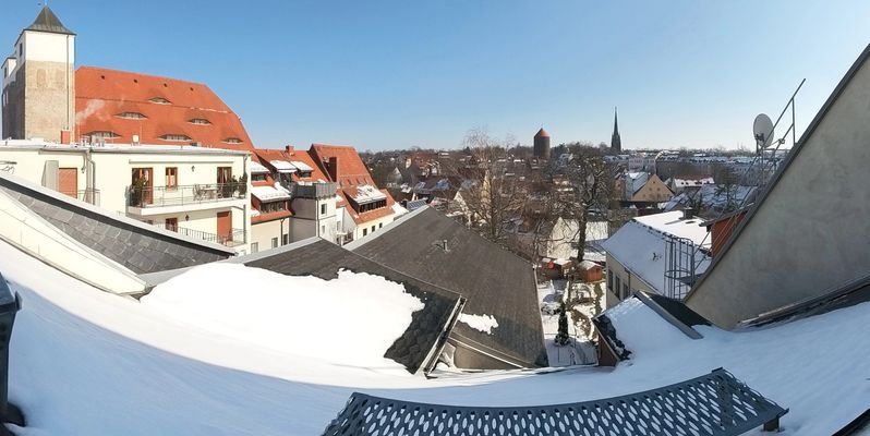 Wohnen über den Dächern von Freiberg