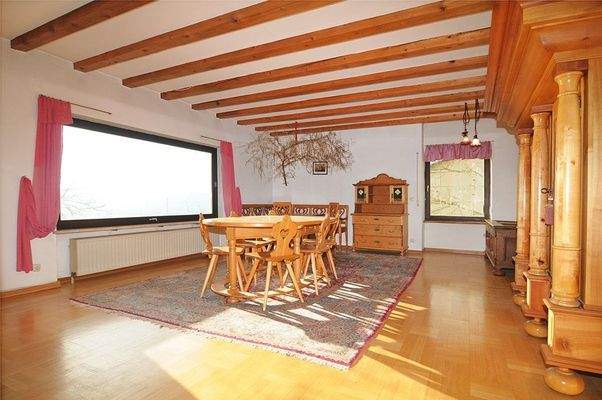 Wohnzimmer Richtung Westen