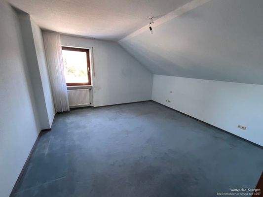 Zimmer im Dachgeschoss