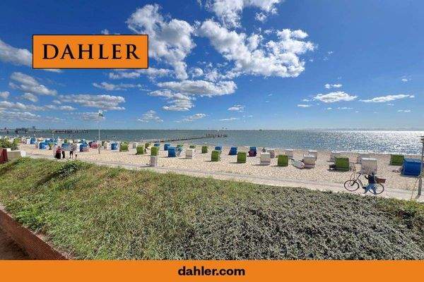 Traumhafter Strand- u. Meerblick